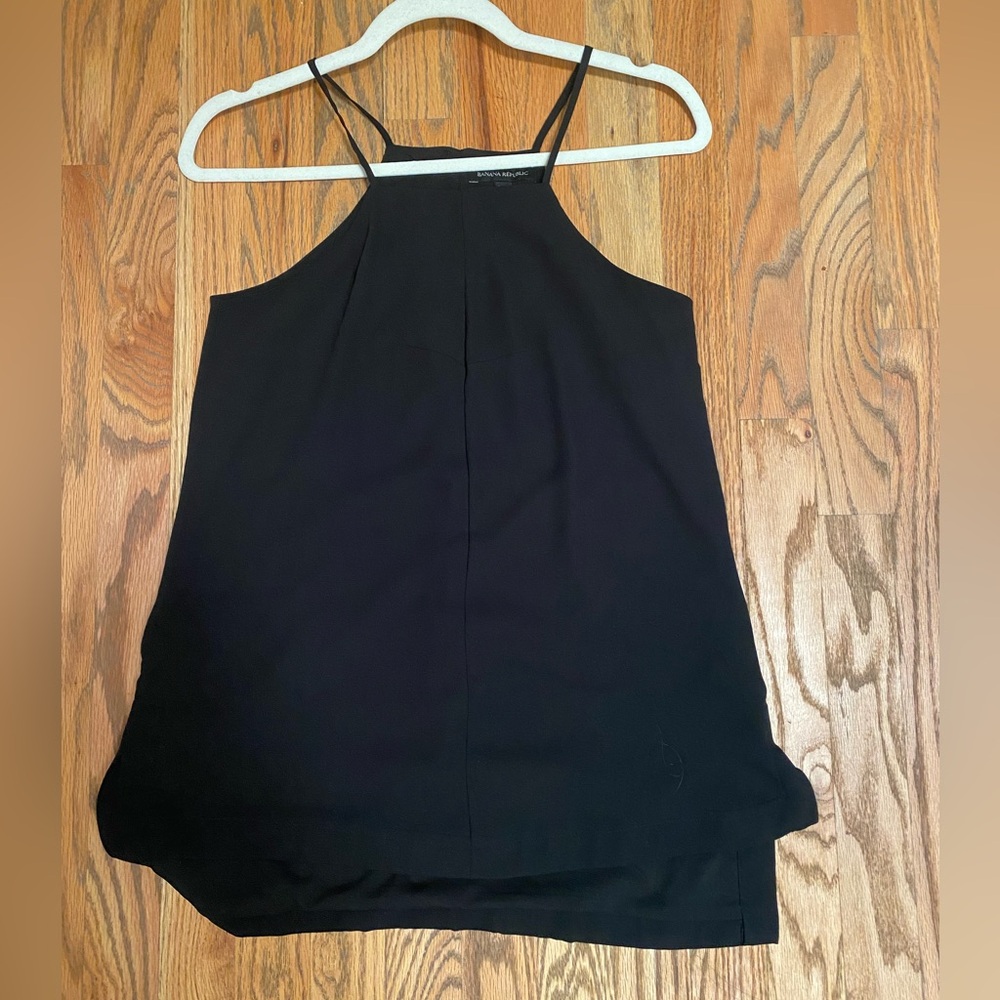 Banana Republic Black Strappy Top